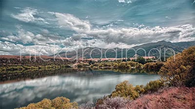 Timelapse of lake in remote New Zealand